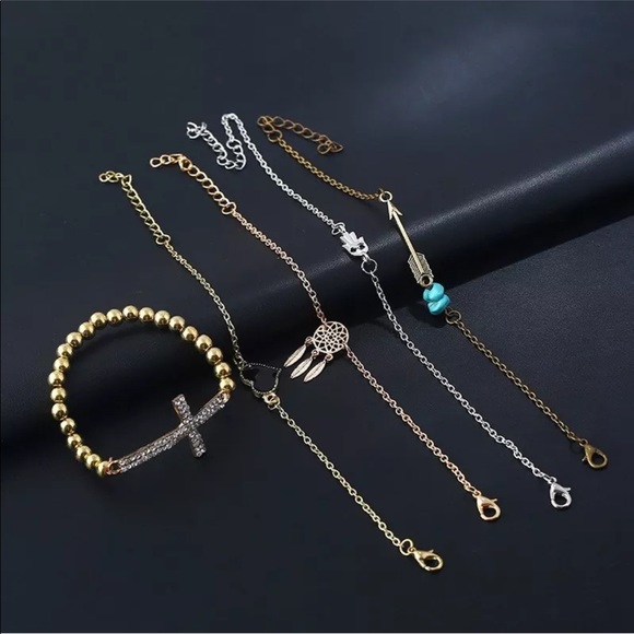 ✨ 5 piece Positive Bracelet Set 😍✨ - Picture 4 of 8